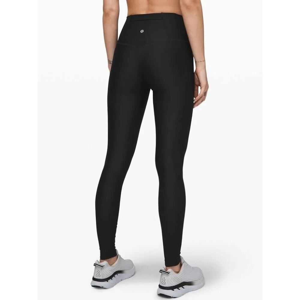 Lululemon mapped out black high rise leggings
